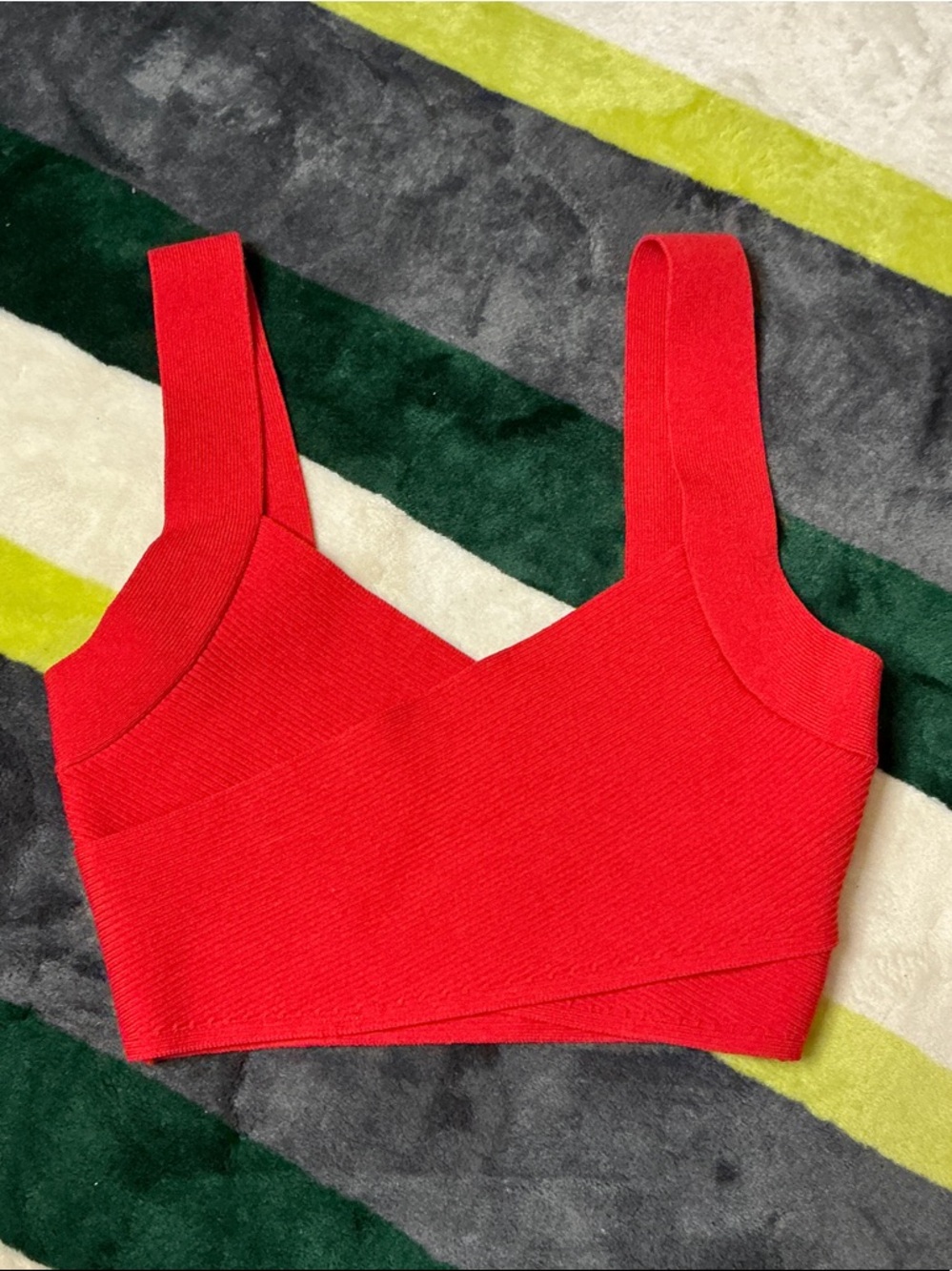 Babaton Sculpt Knit Square neck Tank Size S